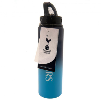 Tottenham Hotspur FC Aluminium Drinks Bottle XL - Officially Licensed, Vibrant Fade Design, 750ml Capacity, Canteen Quench Cap with Spurs Crest and Text in White