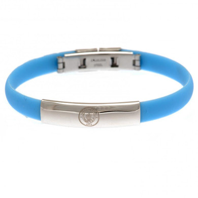 Manchester City FC Colour Silicone Bracelet