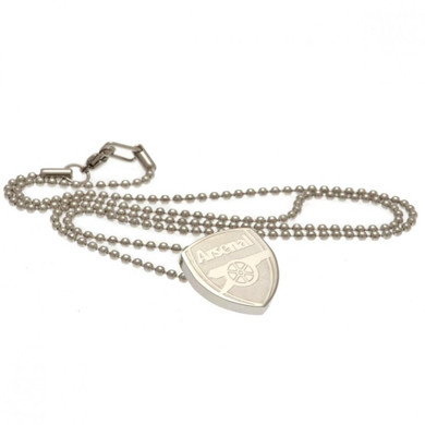 Arsenal FC Stainless Steel Pendant & Chain