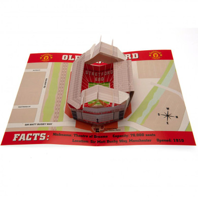 Manchester United FC Pop-Up Birthday Card