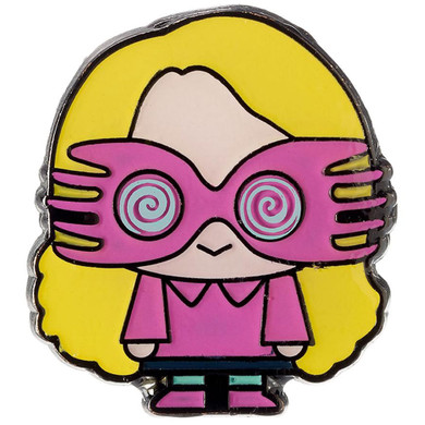 Harry Potter Badge Chibi Luna Lovegood