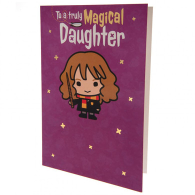 Harry Potter Birthday Card Daughter