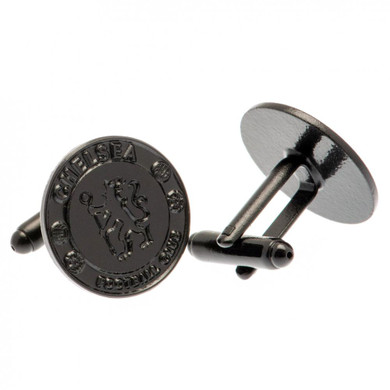 Chelsea FC Black IP Cufflinks