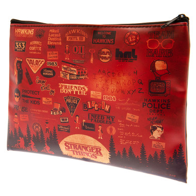 Stranger Things Pencil Case Upside Down