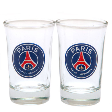 Paris Saint Germain FC 2pk Shot Glass Set