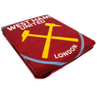 West Ham United FC Single Duvet Set PC