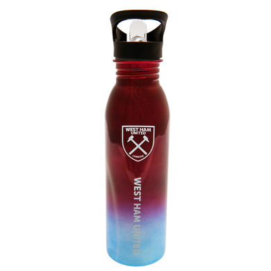 West Ham United FC UV Metallic Drinks Bottle