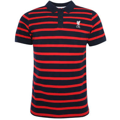 Liverpool FC Stripe Polo Mens Small