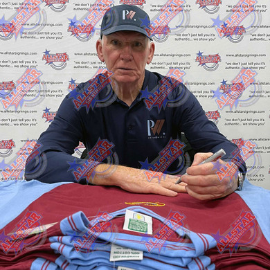 Aston Villa FC 1982 Withe Signed Shirt (Framed)