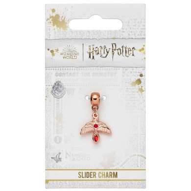 Harry Potter Rose Gold Plated Charm Fawkes