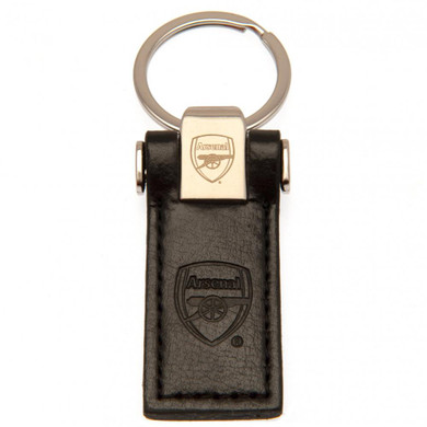 Arsenal FC Leather Key Fob