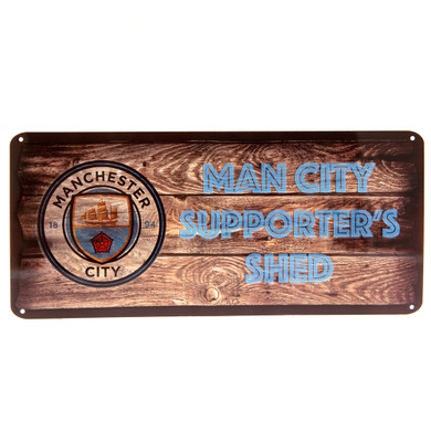 Manchester City FC Shed Sign