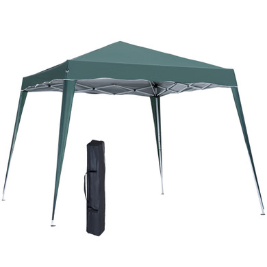 Garden Pop up Gazebo Tent Party Water-resistant 2.5 x 2.5M Green Outsunny