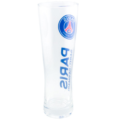 Paris Saint Germain FC Tall Beer Glass