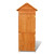 Garden Storage Cabinet Brown 79x49x190 cm
