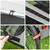 2-In-1 Dog Bike Trailer Pet Stroller with Universal Wheel Reflector Flag Grey
