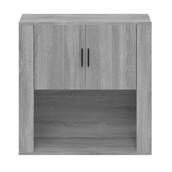 Wall Cabinet Grey Sonoma 80x33x80 cm Engineered Wood