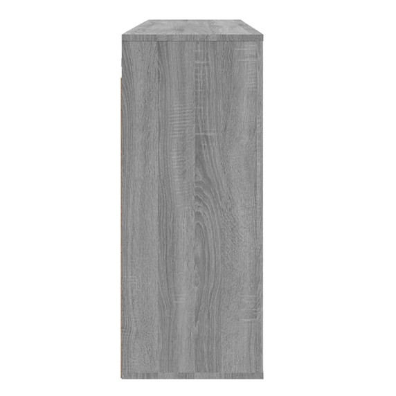 Wall Cabinet Grey Sonoma 80x33x80 cm Engineered Wood