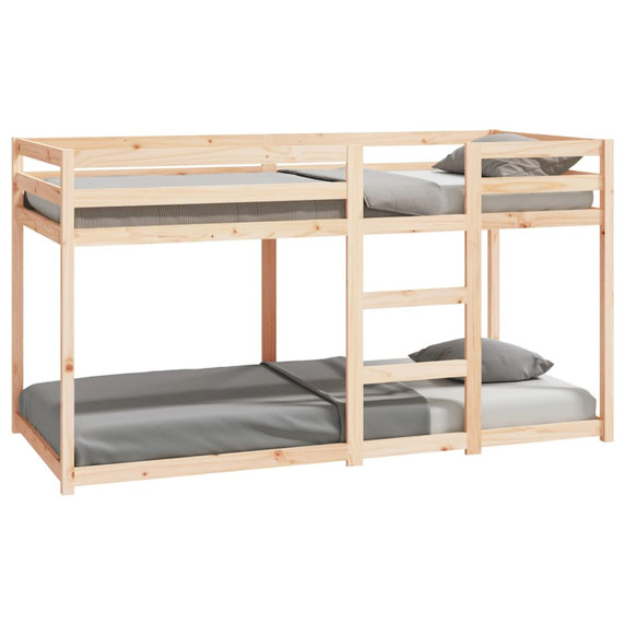 Bunk Bed 90x200 cm Solid Wood Pine