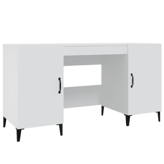 Desk White 140x50x75cm