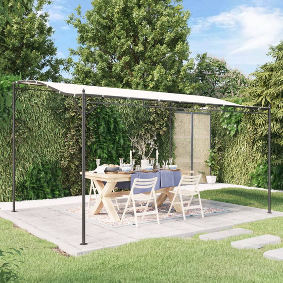 vidaXL Canopy 4x3 m Outdoor Shelter with Steel Frame and Water-Resistant Fabric
