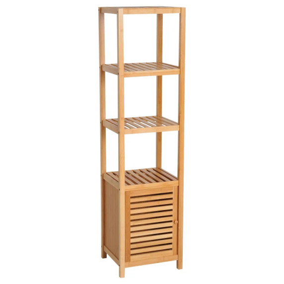 Storage Unit Freestanding Cabinet w/ Shelves Cupboard Organiser Bathroom