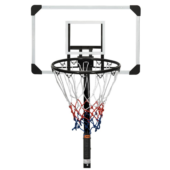 vidaXL Adjustable Basketball Stand made of durable polycarbonate, with a height range of 216-250 cm