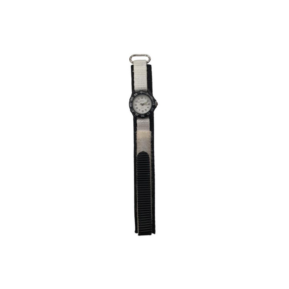 Imperial Kids White Dial with Velcro Strap Easy Fasten Watch IMP-W