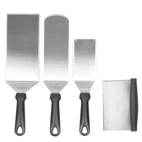 4pc. Stainless Steel Spatula Set | M&W