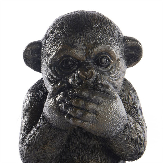 Wise Monkey Garden Ornaments - Set of 3 | M&W