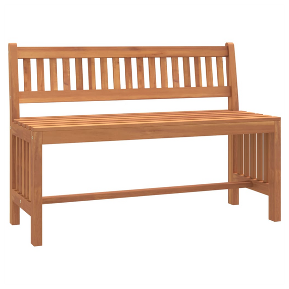 Garden Bench 110 cm Solid Wood Eucalyptus