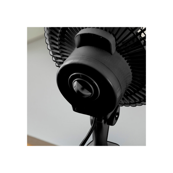 Neo Mini Clip Base Mount Desk Fan Black