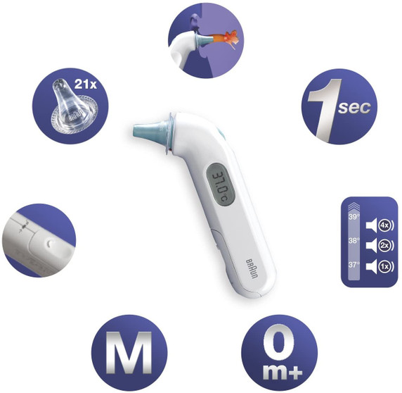 Braun ThermoScan 3 Infrared Ear Thermometer