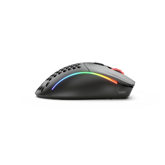 Glorious Model D- Wireless RGB Optical Gaming Mouse - Matte Black (GLO-MS-DMW-MB)