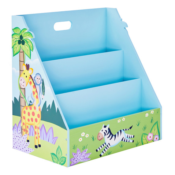 Fantasy Fields Kids Safari Bookshelf Bookcase Toy Organiser Storage