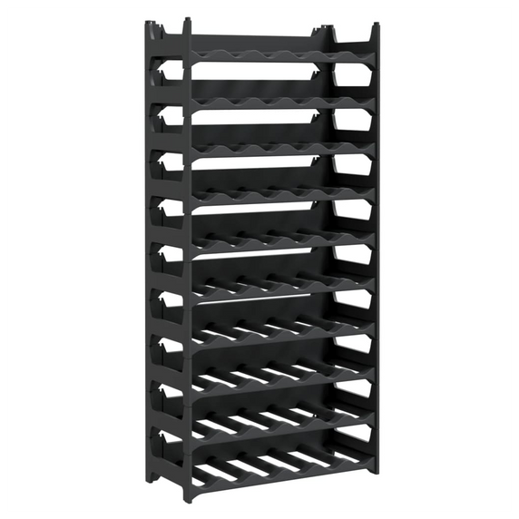 vidaXL Wine Rack for 60 Bottles PP Stackable