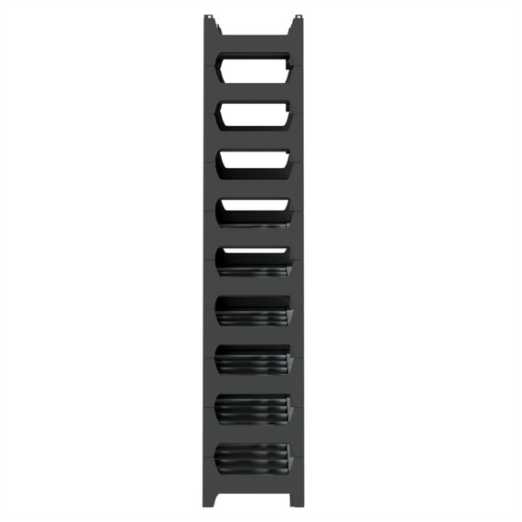 vidaXL Wine Rack for 60 Bottles PP Stackable