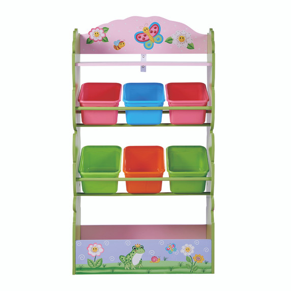 Fantasy Fields Children Magic Garden Wooden Toy Storage Tidy Organiser