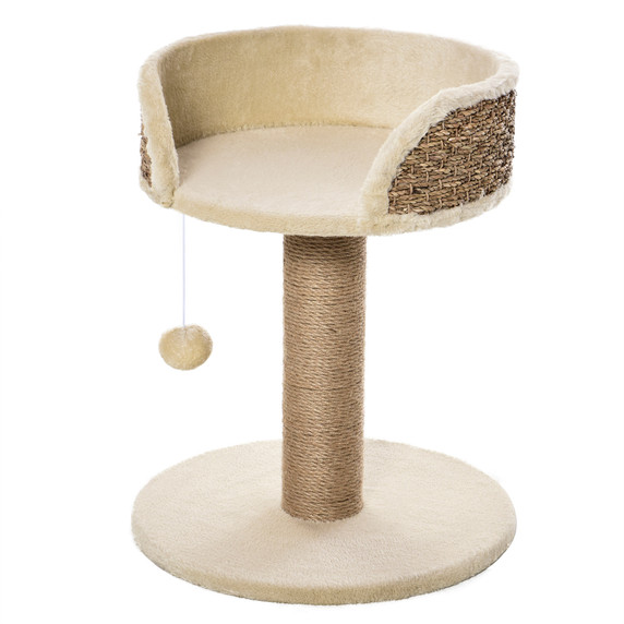 Cat Tree Tower Activity Center Climbing Stand with Scratching Posts Pawhut