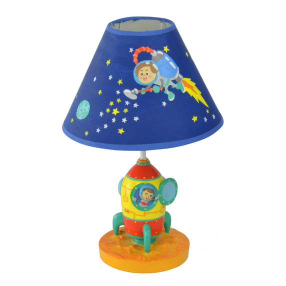 Fantasy Fields Outer Space Kids Bedside LED Night Light Table Lamp