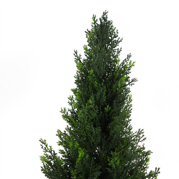 120cm UV Artificial Cedar Cypress Topiary UV Resistant
