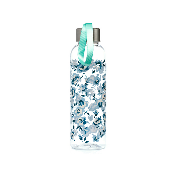 Reusable Peony Pick of the Bunch 500ml Water Bottle with Metallic Lid