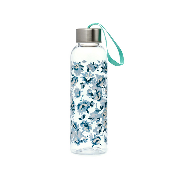 Reusable Peony Pick of the Bunch 500ml Water Bottle with Metallic Lid