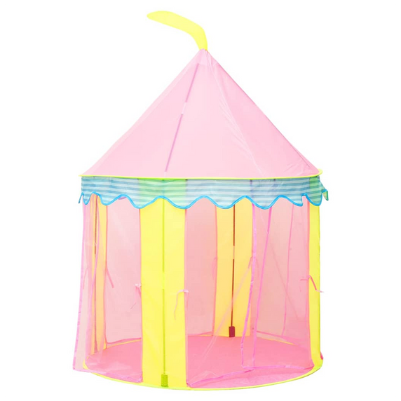 Children Play Tent with 250 Balls Pink 100x100x127 cm