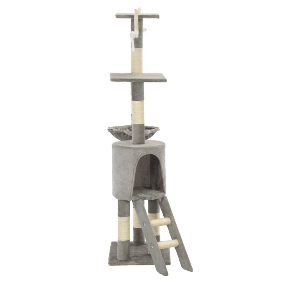 Cat Tree with Sisal Scratching Posts 138 cm