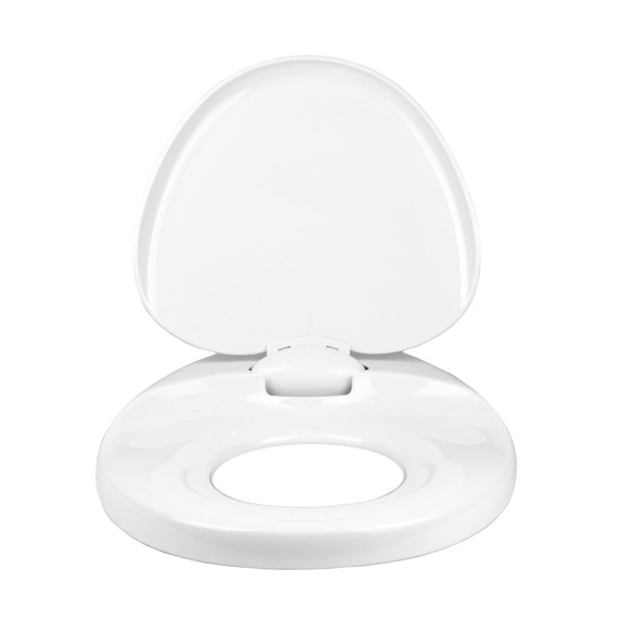 2 in 1 Family Toilet Seat with built-in Child Seat & Adult  Soft-Close Quick Release Hinges & Child Friendly Potty Training