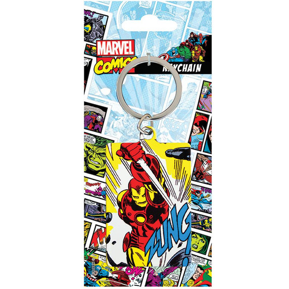 Marvel Comics Metal Keyring Iron Man