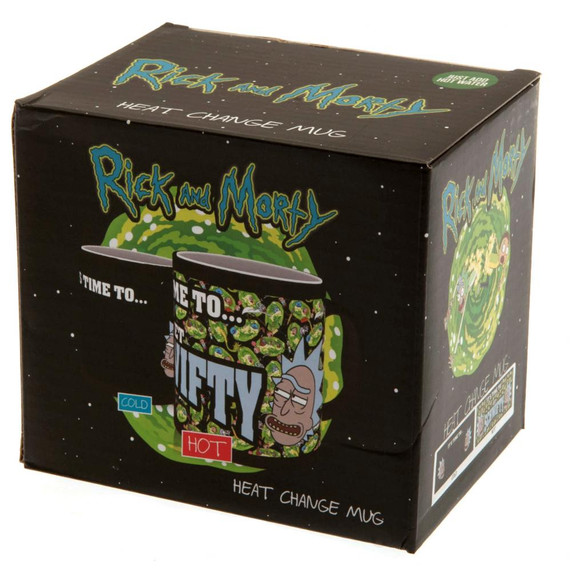 Rick And Morty Heat Changing Mug Schwifty