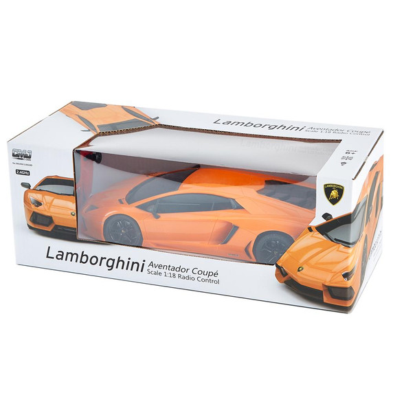 Lamborghini Aventador Radio Controlled Car 1:18 Scale Orange