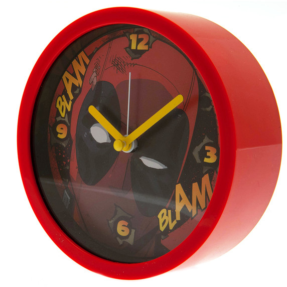 Deadpool Desktop Clock